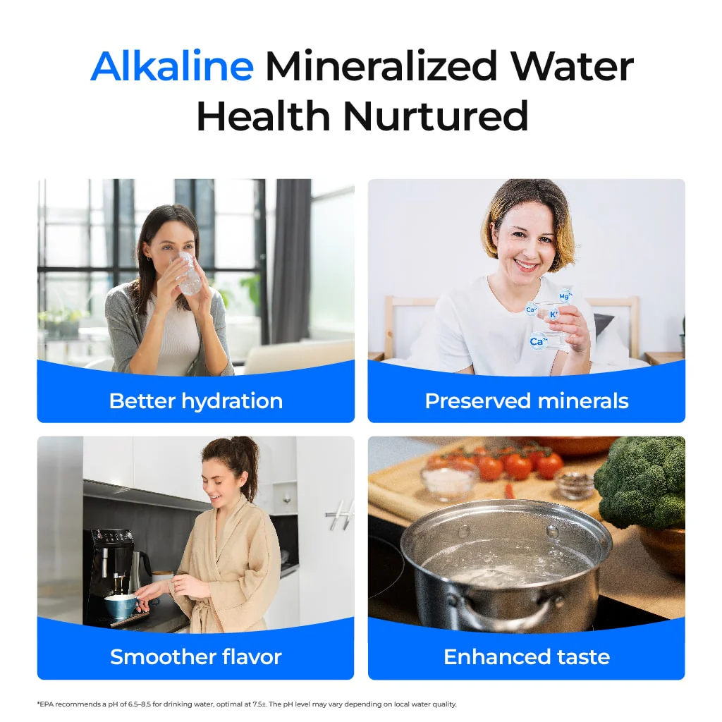 Waterdrop G5P500A Alkaline Reverse Osmosis Water Filter - Image 5