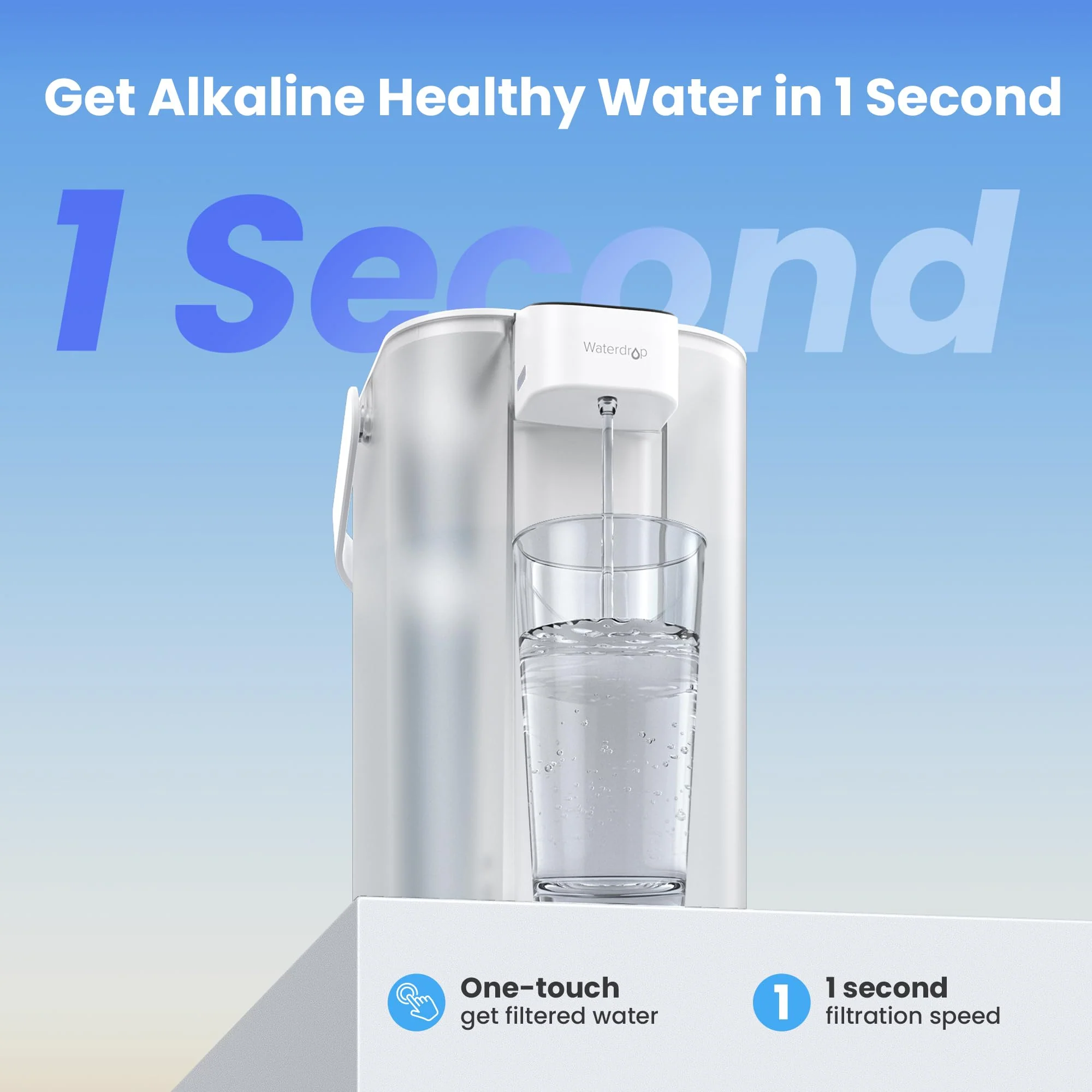 Countertop Electric Water Filter Pitcher ED01A, Alkaline Water Dispenser - Image 10