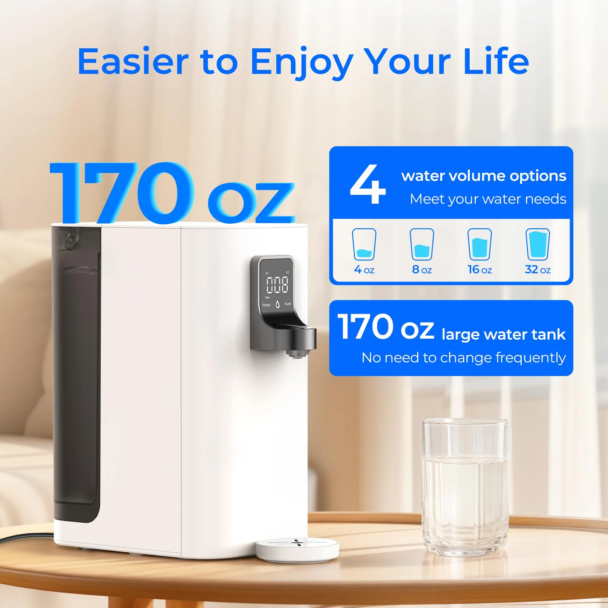 Countertop Alkaline Reverse Osmosis Water Filter System K19-SFK - Image 7