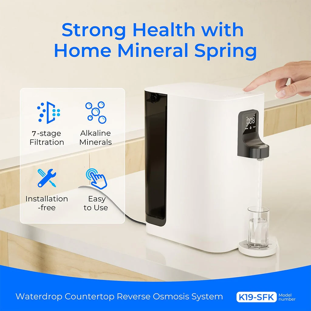Countertop Alkaline Reverse Osmosis Water Filter System K19-SFK - Image 9