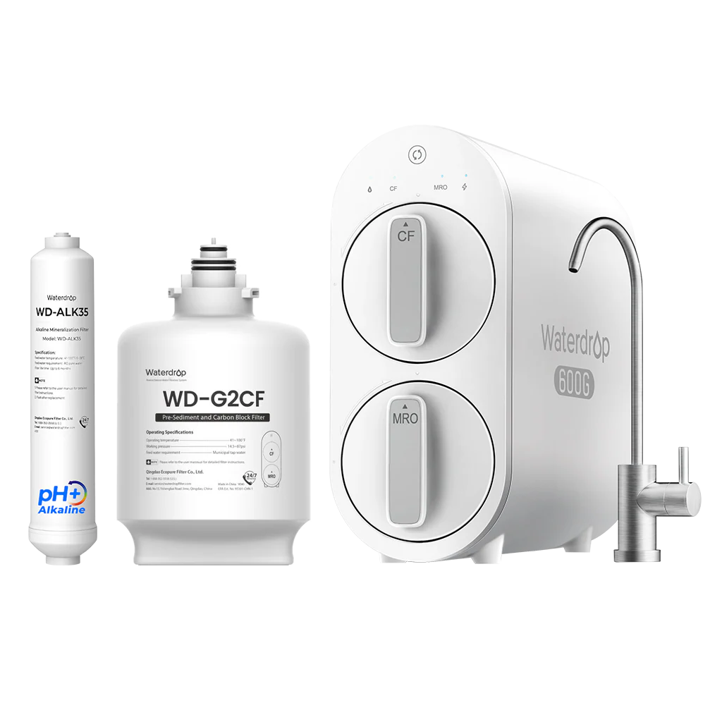 Waterdrop G2P600 Undersink RO Water Filter for Home, Complete Set - Image 3
