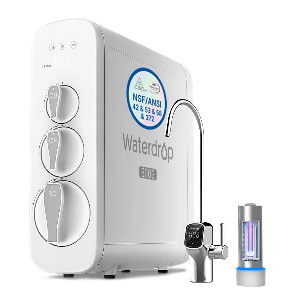 G3P800 RO System with PMT Small Water Pressure Tank - Image 13