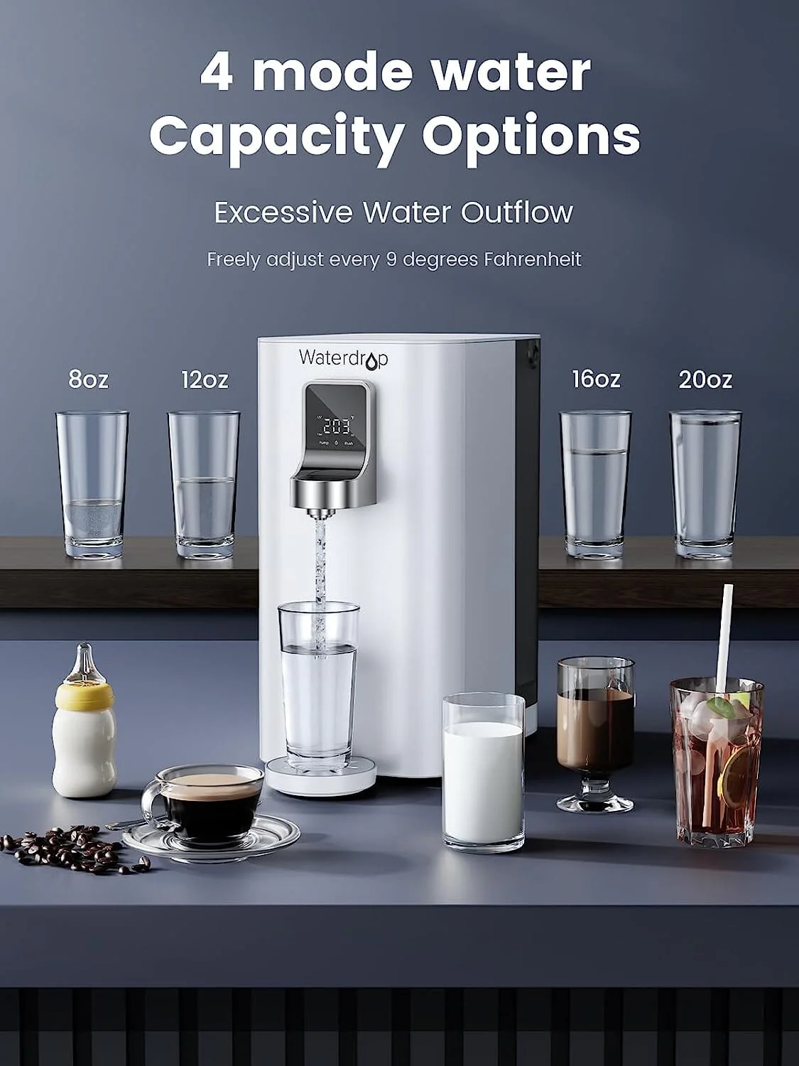 Instant Hot Countertop RO System - Waterdrop K19 - Image 7
