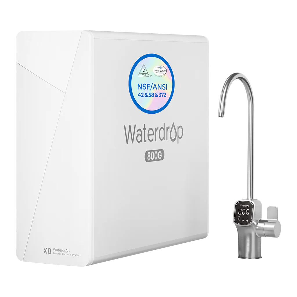 Waterdrop X Series Reverse Osmosis System, X8
