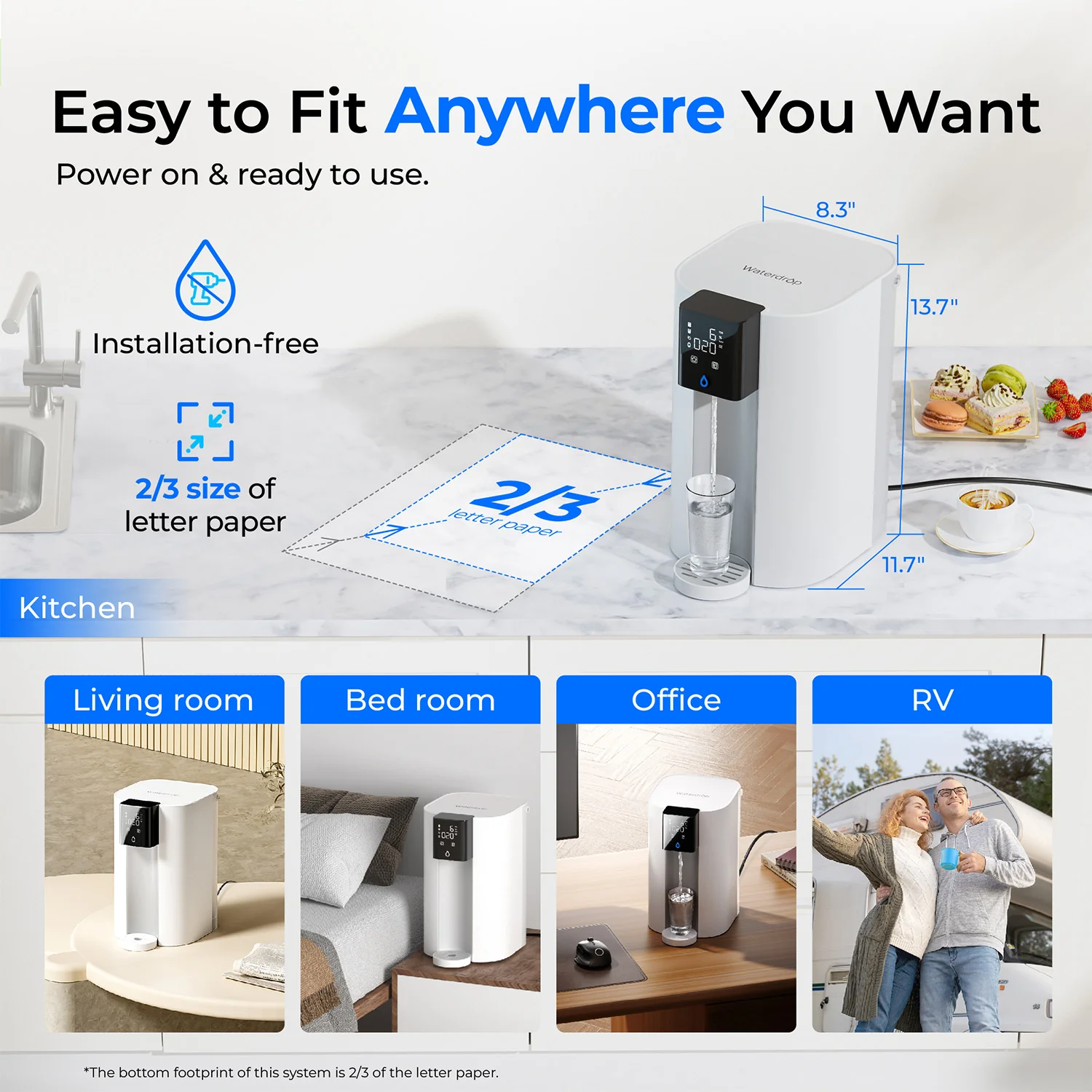 Waterdrop C1SL Alkaline Countertop CoreRO System - Image 5
