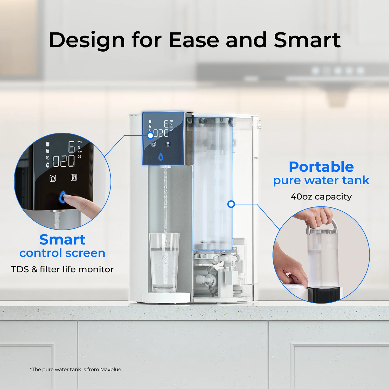 Waterdrop C1SL Alkaline Countertop CoreRO System - Image 8