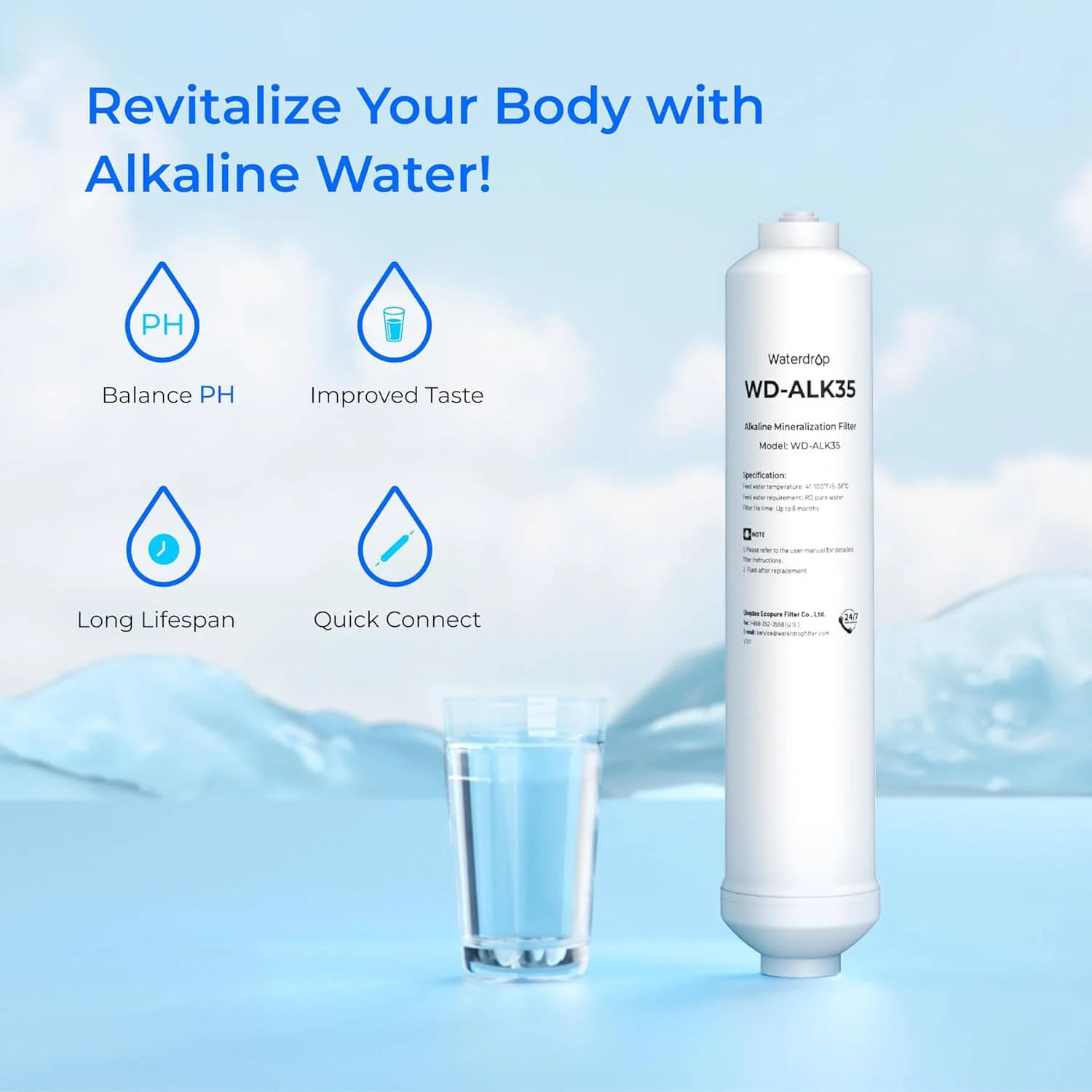 Waterdrop G3P800 Alkaline Reverse Osmosis System - Image 2