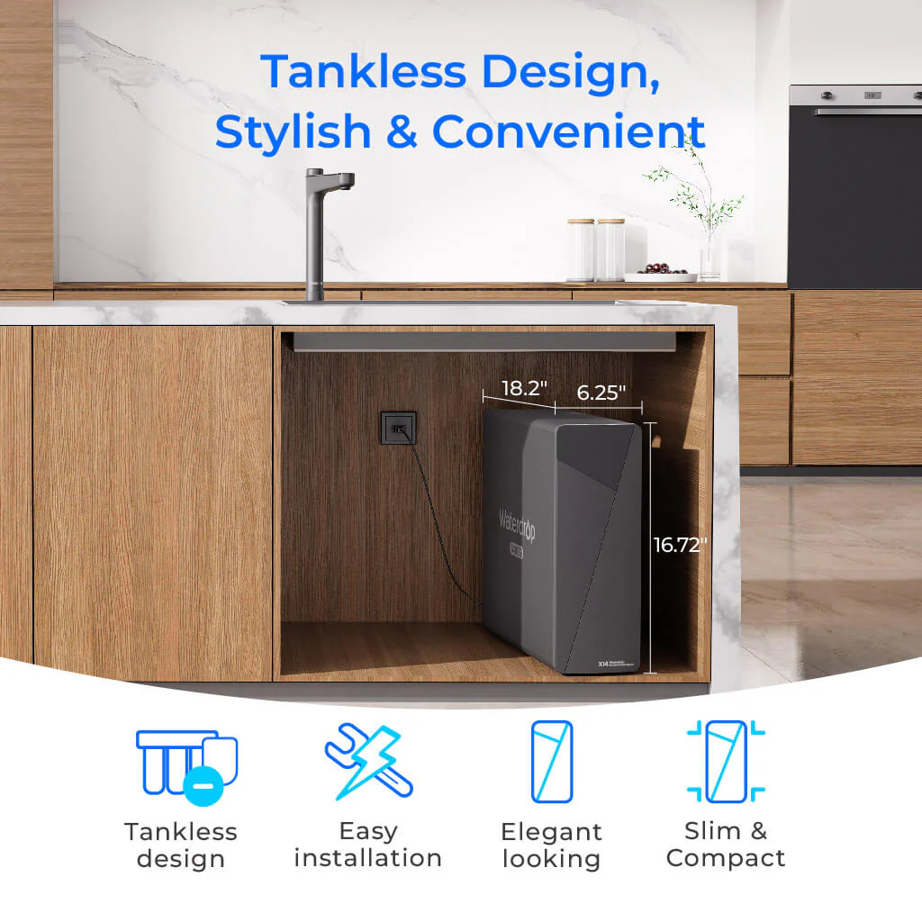 Waterdrop Master X Series Reverse Osmosis System, X14 - Image 9