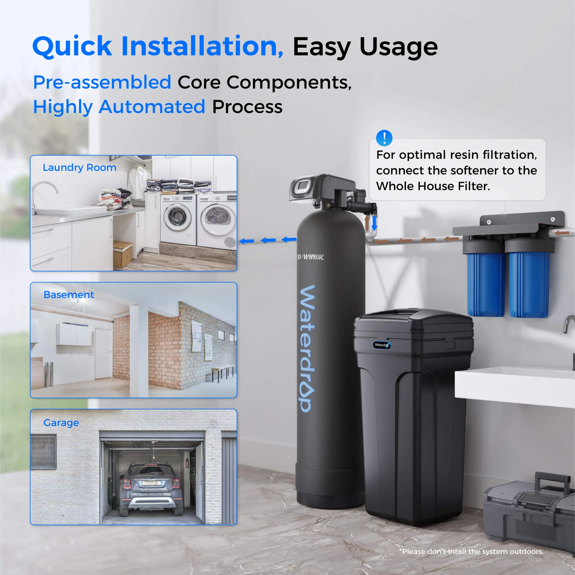 Waterdrop WHR01 Water Softener System - Image 9