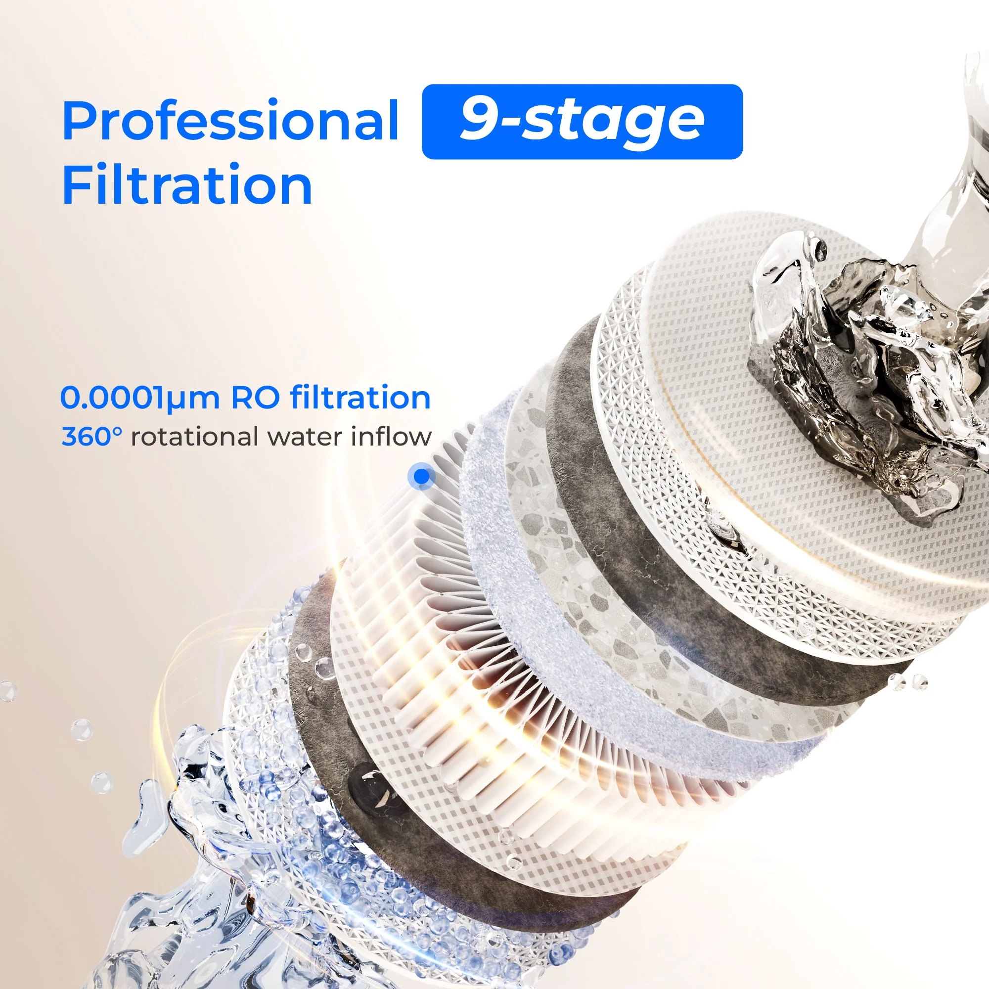 Waterdrop X8 Reverse Osmosis System with UV Sterilizing Light - Image 10